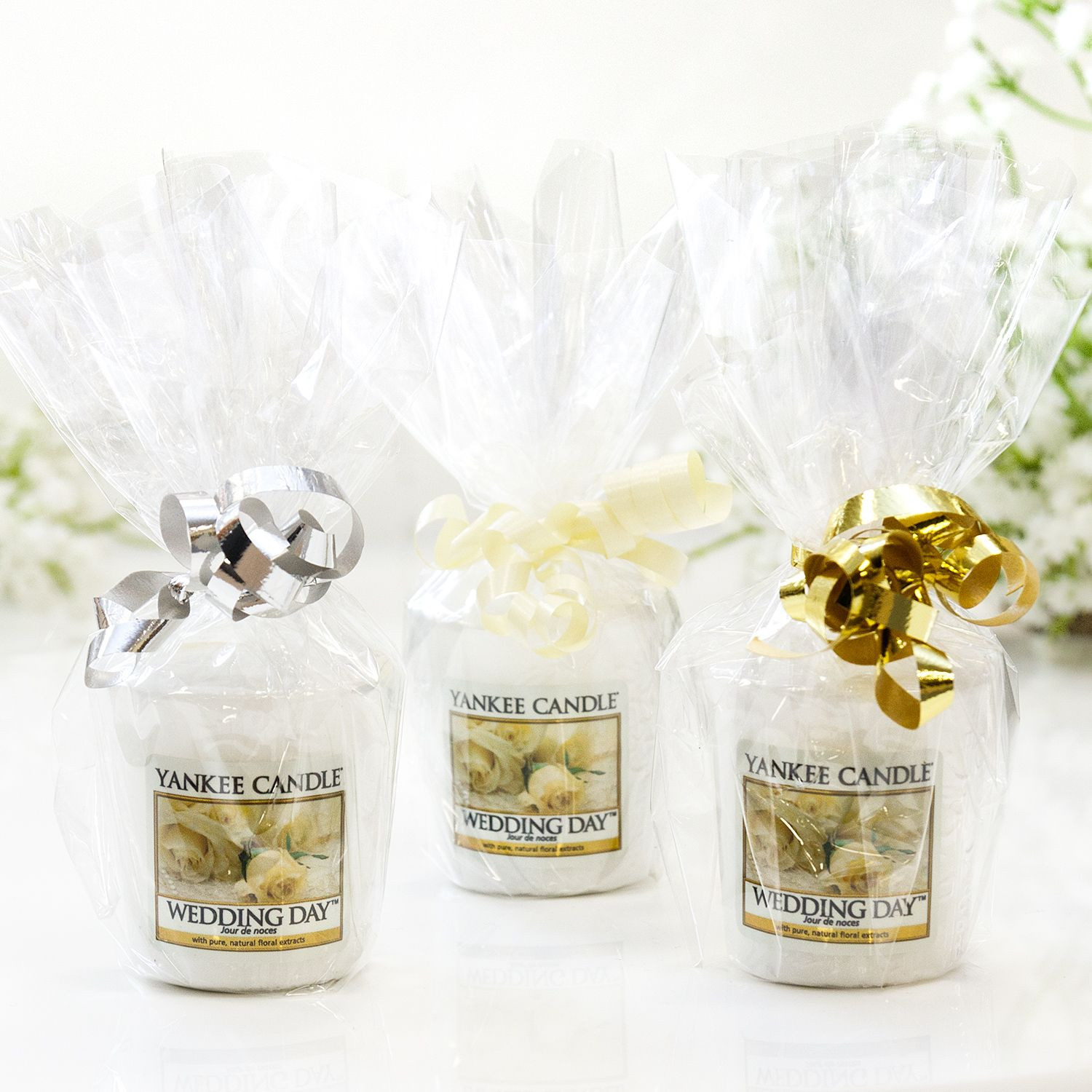 Yankee Candle Wedding Favors
 Yankee Candle Cellophane Wrapped Wedding Day Sampler