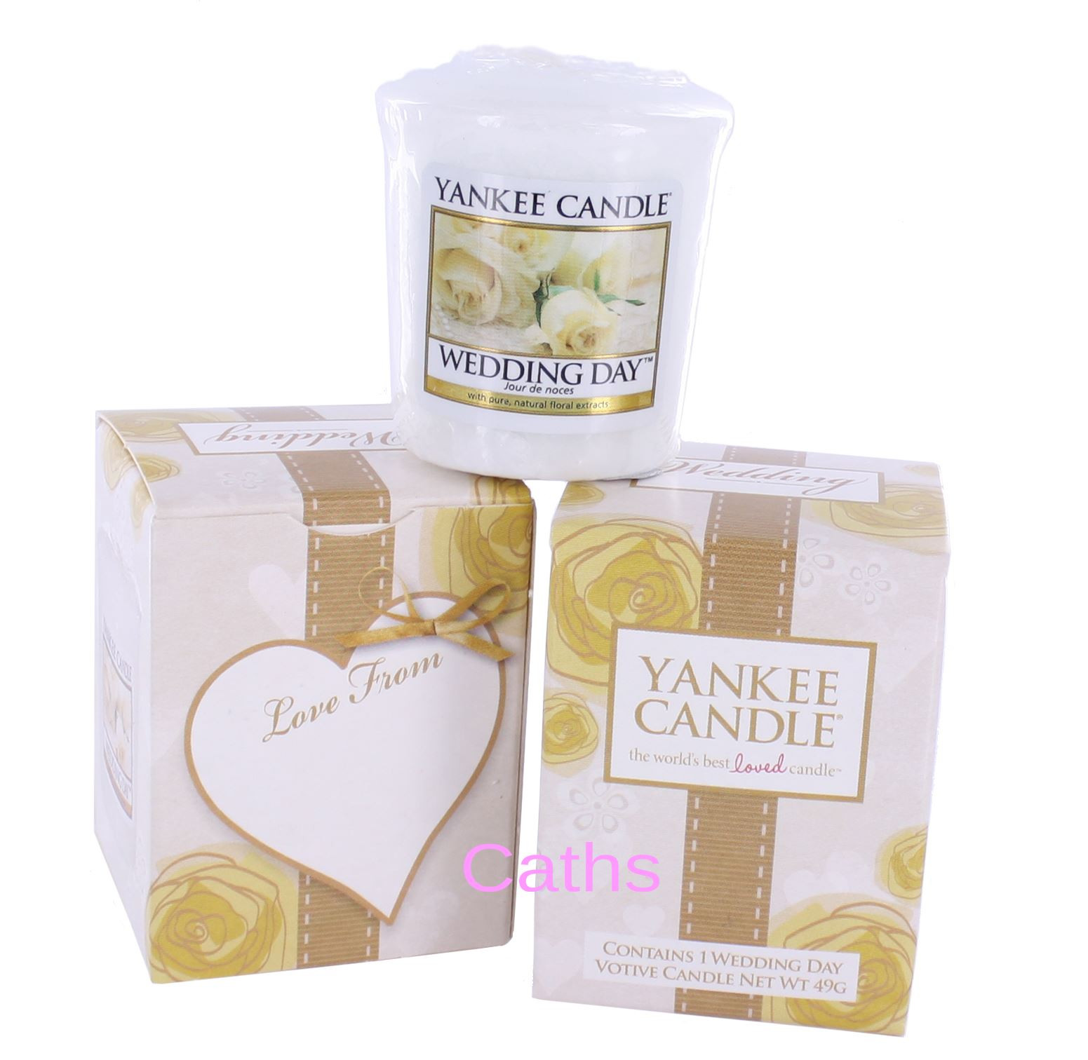 Yankee Candle Wedding Favors
 Yankee Candle Wedding Favour Boxed Wedding Day Votive