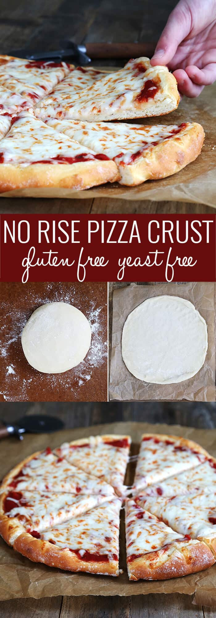 Yeast Free Pizza Dough Recipe
 Yeast Free Gluten Free Pizza Dough Ready in minutes
