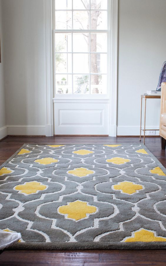 Yellow Rugs For Living Room
 29 Stylish Grey And Yellow Living Room Décor Ideas DigsDigs