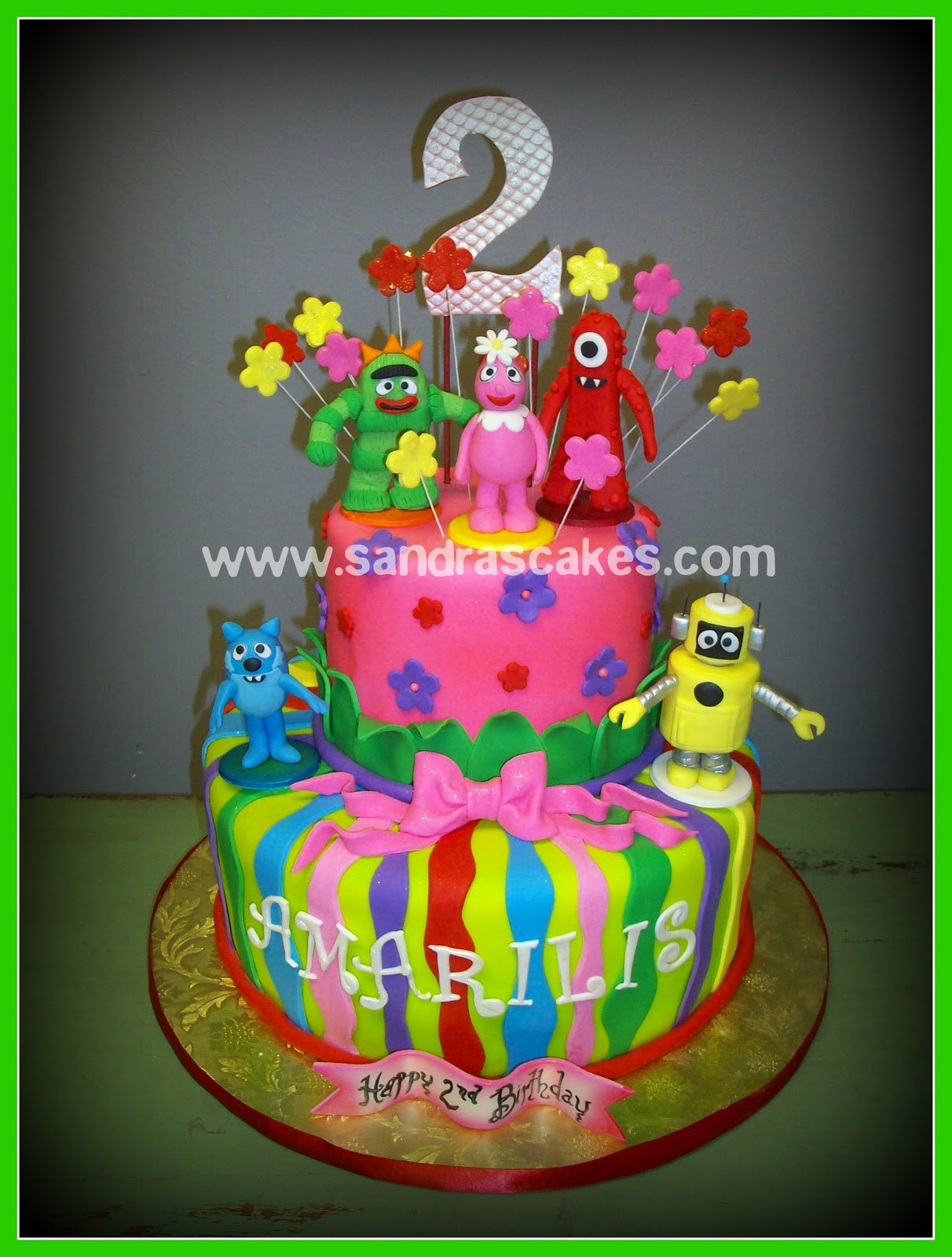 Yo Gabba Gabba Birthday Cakes
 Yo Gabba Gabba Birthday Cake