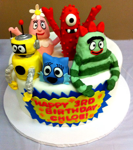 Yo Gabba Gabba Birthday Cakes
 Yo Gabba Gabba Birthday Cake