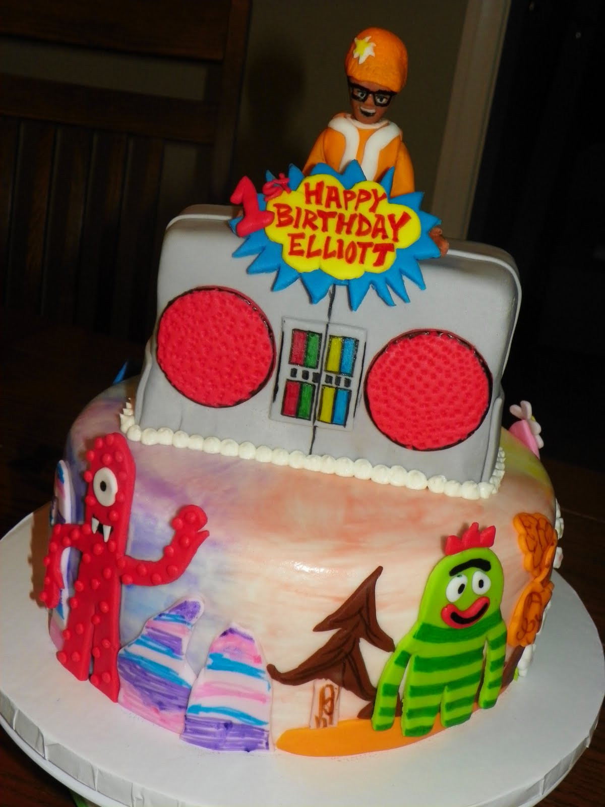 Yo Gabba Gabba Birthday Cakes
 Birthday Cake Yo Gabba Gabba Birthday Cake