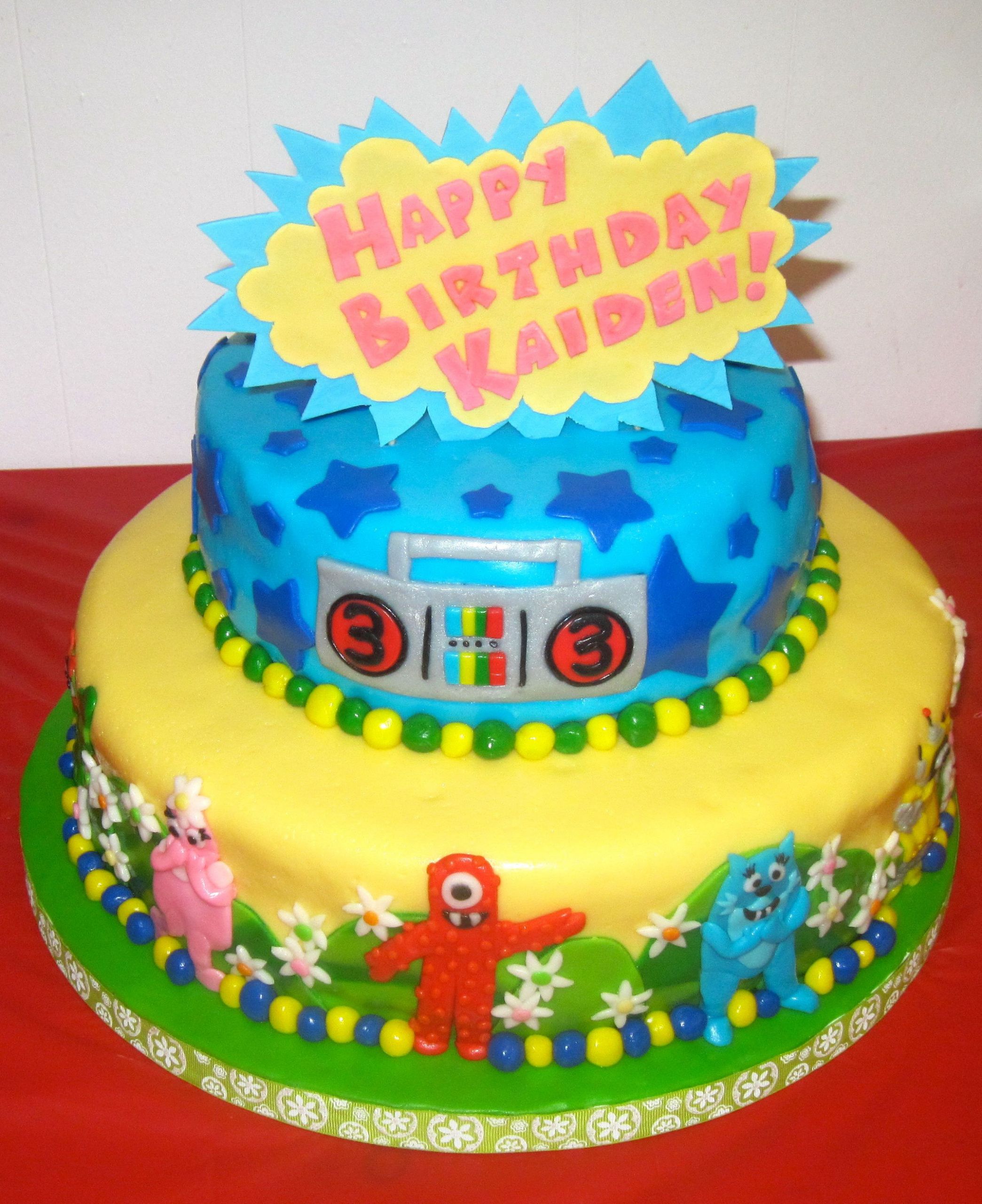 Yo Gabba Gabba Birthday Cakes
 Yo Gabba Gabba birthday cake created by Sugar Bellies