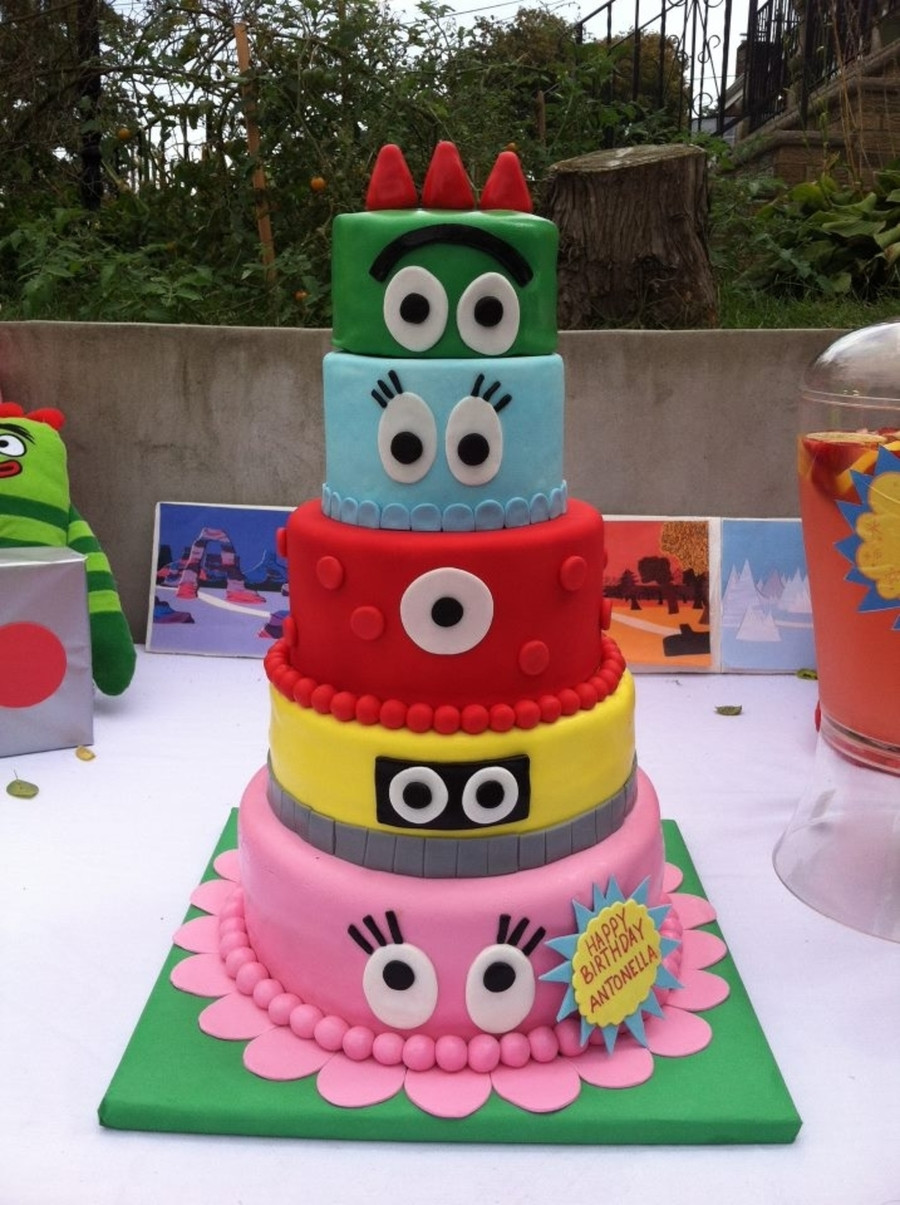 Yo Gabba Gabba Birthday Cakes
 Yo Gabba Gabba Cake CakeCentral