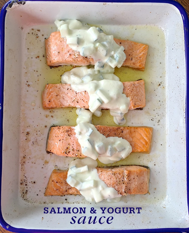 Yogurt Sauces For Salmon
 Salmon with Yogurt Sauce