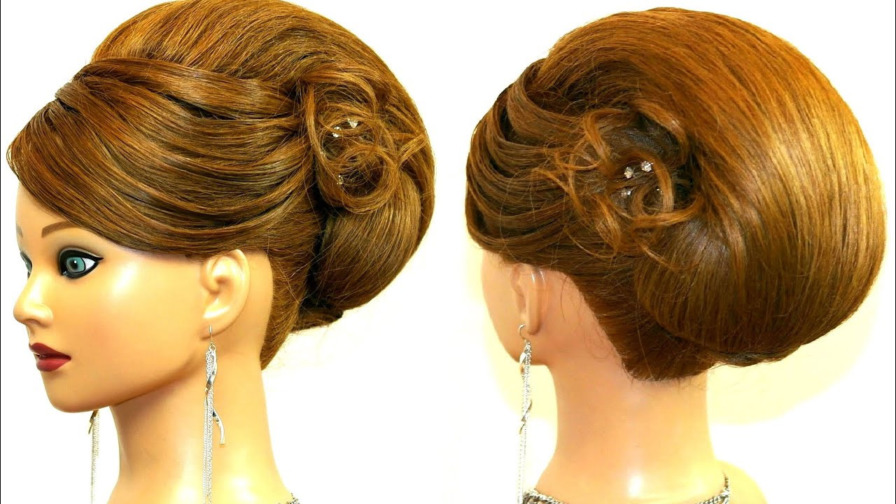 Youtube Updo Hairstyles
 Hairstyle for long medium hair Updo tutorial