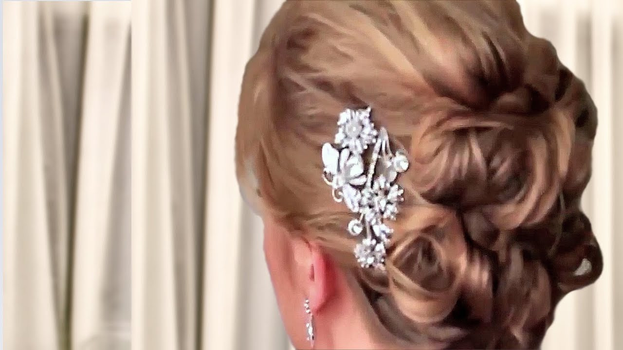 Youtube Updo Hairstyles
 A Cute Wedding Hairstyle Updo Hairstyles for Weddings