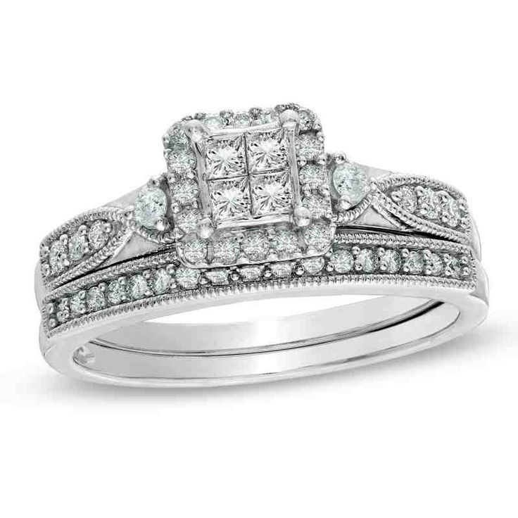 Zales Wedding Ring Sets For Him And Her
 29 best matching wedding bands images on Pinterest