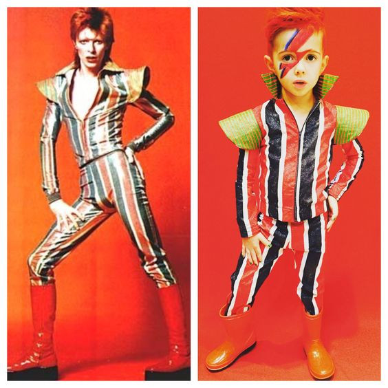 Ziggy Stardust Costume DIY
 David Bowie Halloween Costume Ziggy Stardust Aladdin
