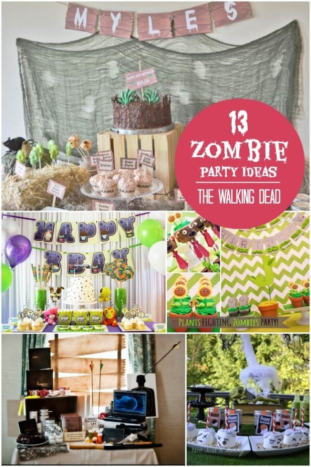 Zombie Birthday Party Ideas
 13 Walking Dead and Zombie Birthday Parties