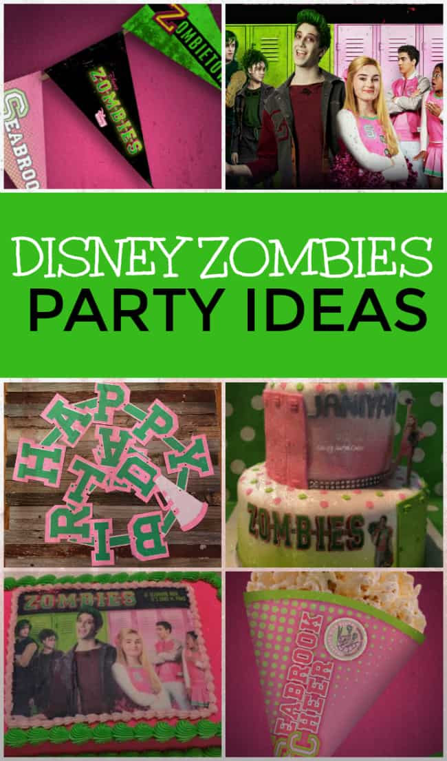 Zombie Birthday Party Ideas
 Disney Zombies Party Ideas