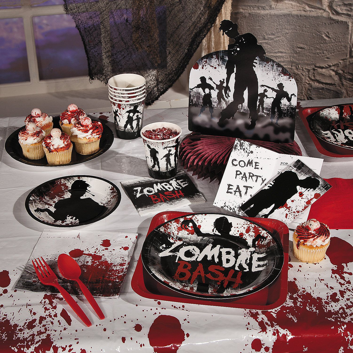 Zombie Birthday Party Ideas
 Zombie Party Supplies The ZomBeatles A Hard Day s