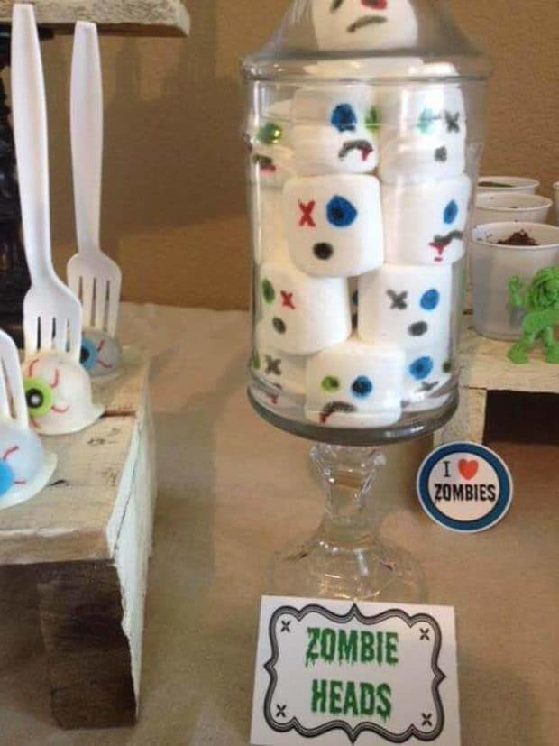 Zombie Birthday Party Ideas
 The Partying Zombies Boy s Birthday Spaceships and Laser