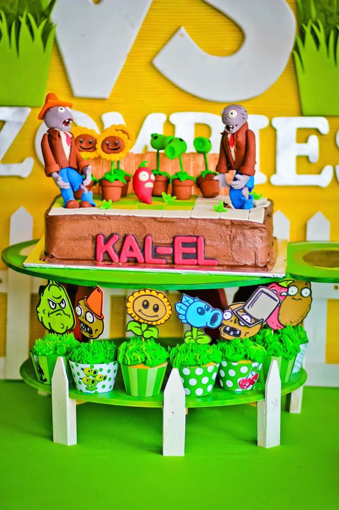 Zombie Birthday Party Ideas
 Kara s Party Ideas Plants vs Zombies Themed Birthday Party