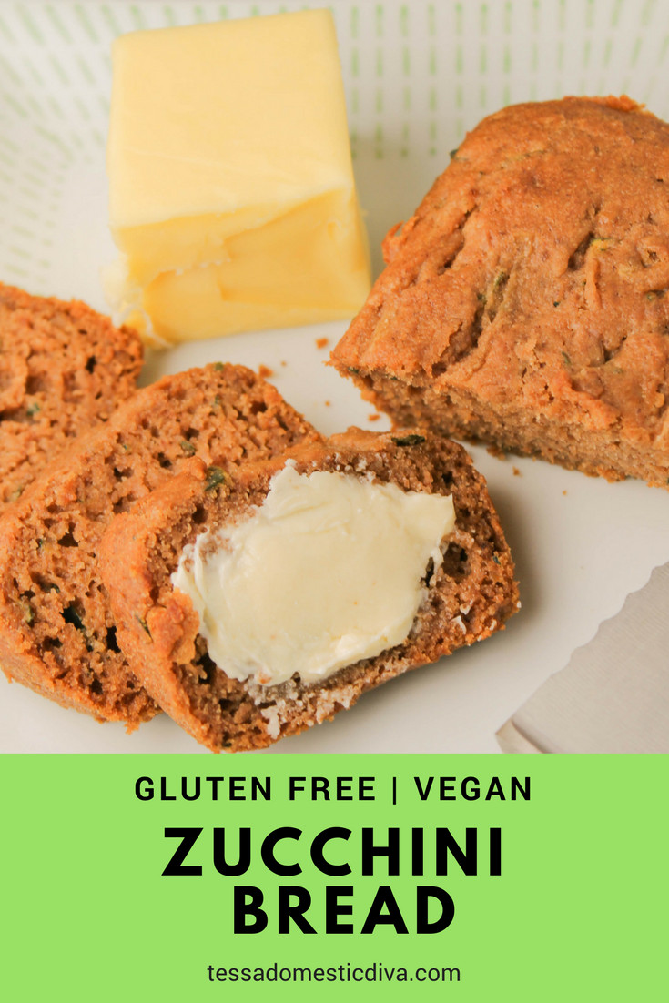 Zucchini Bread Gluten Free
 Healthier Zucchini Bread Gluten Free & Vegan Tessa the