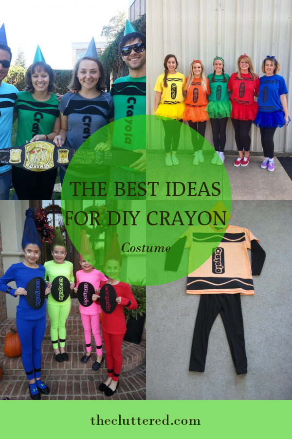 The Best Ideas for Diy Crayon Costume - Home, Family, Style and Art Ideas