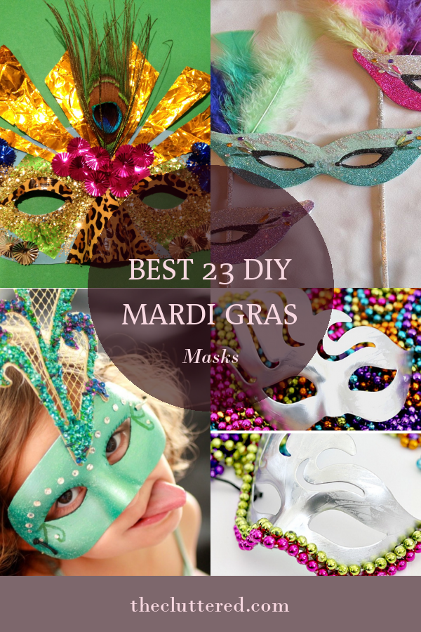 diy mardi gras mask ideas