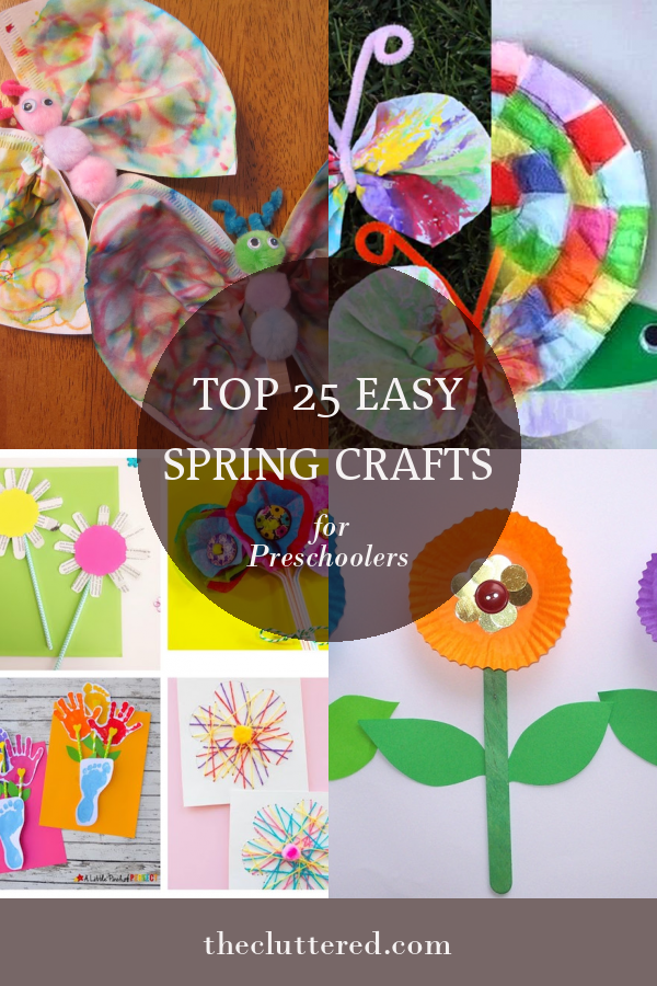 Top 25 Easy Spring Crafts for Preschoolers - Home, Family, Style and ...