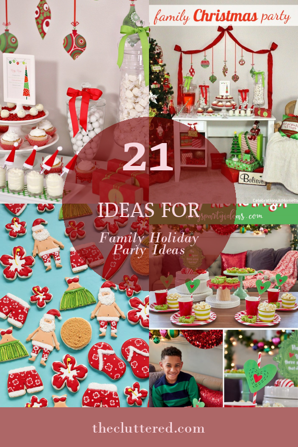 21 Ideas for Family Holiday Party Ideas - Home, Family, Style and Art Ideas