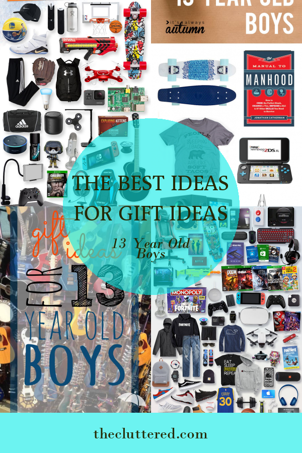 The Best Ideas for Gift Ideas 13 Year Old Boys - Home, Family, Style ...