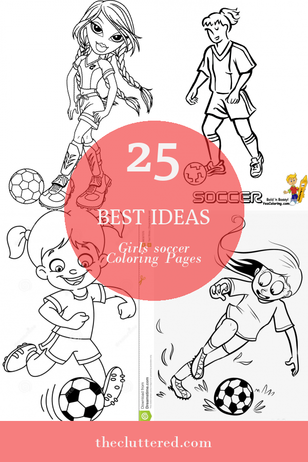 10 Engaging Girls Soccer Coloring Pages for Young Athletes