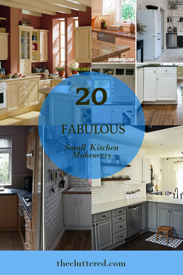 20 Fabulous Small Kitchen Makeovers - Home, Family, Style and Art Ideas