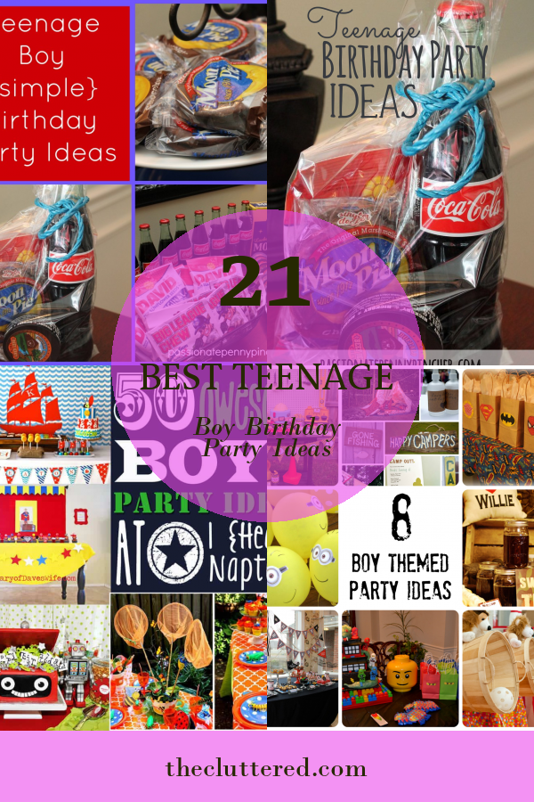 21 Best Teenage Boy Birthday Party Ideas - Home, Family, Style and Art ...