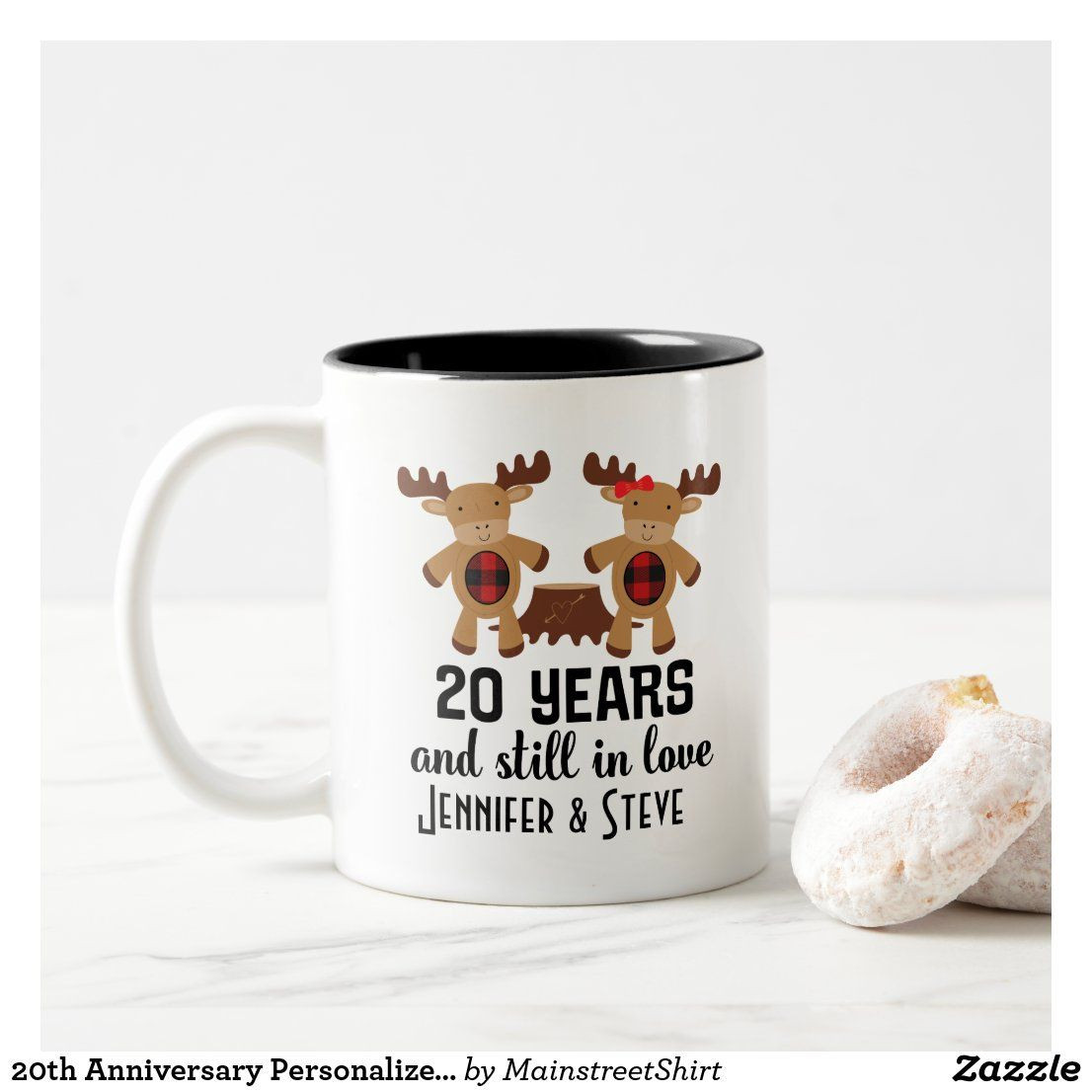 20Th Wedding Anniversary Gift Ideas For Couple
 20th Anniversary Personalized Couples Mug Gift