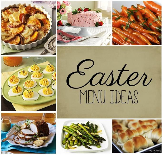 A Popular Easter Dinner
 Easter Dinner Menu Ideas