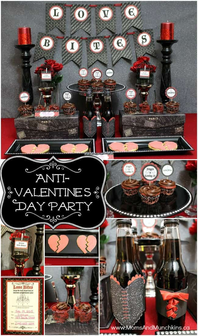 Anti Valentines Day Ideas
 Anti Valentine s Day Party Moms & Munchkins