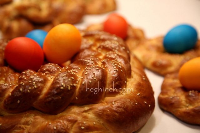 Armenian Easter Bread
 Armenian Easter Bread Recipe Կաթնահունց Катнаунц