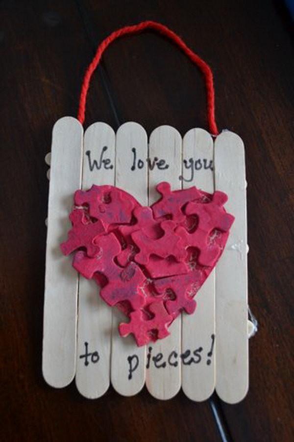 Arts And Crafts Valentines Gift Ideas
 20 Cute Valentine s Day Ideas Hative