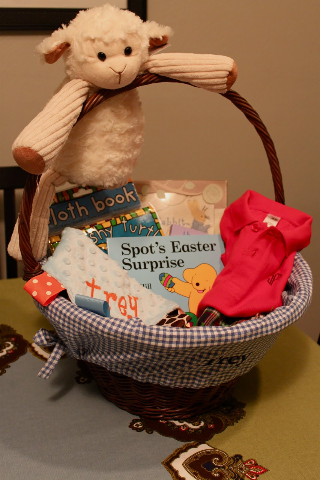 Baby First Easter Basket Ideas
 Beach Bum & Baby Baby s First Easter Basket