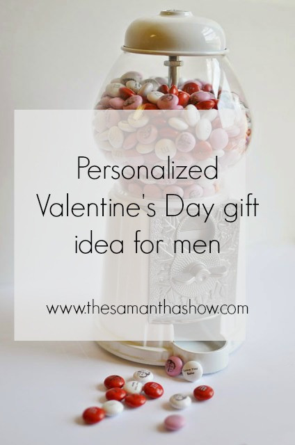 Best Male Valentines Day Gift Ideas
 Personalized Valentine s Day t idea for men The