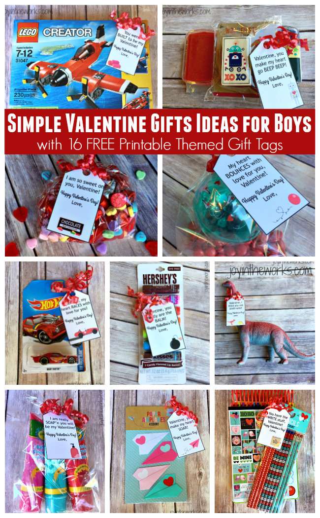 Boy Valentine Gift Ideas
 Simple Valentine Gift Ideas for Boys