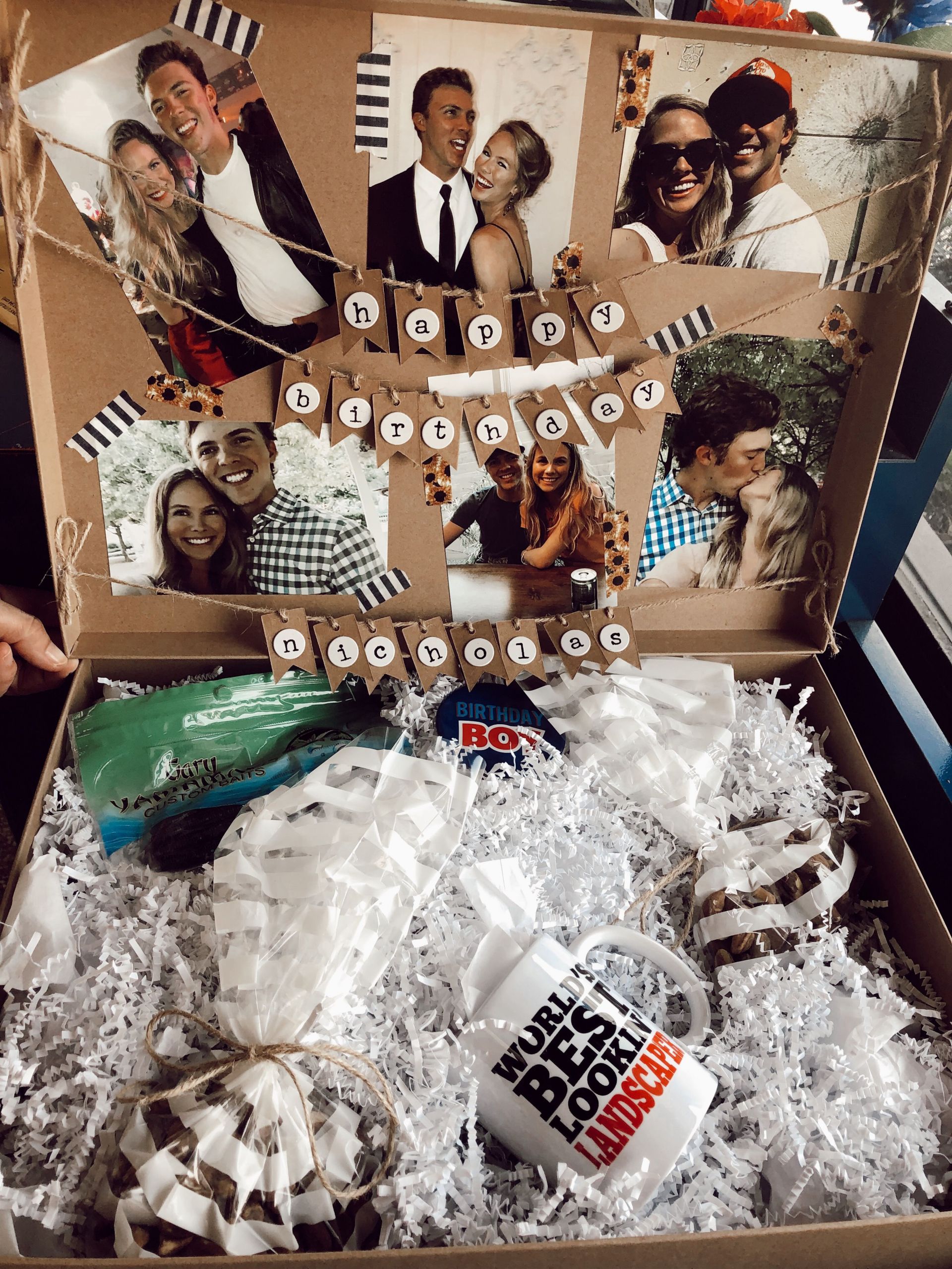 Boyfriend Gift Ideas For Birthday
 long distance birthday box for boyfriend