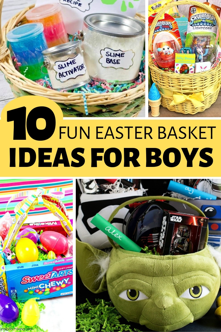 Boys Easter Basket Ideas
 10 Fun Easter Basket Ideas for Boys