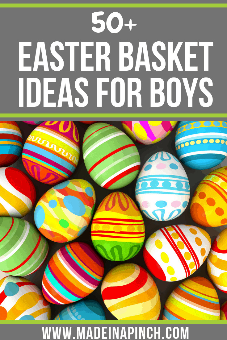 Boys Easter Basket Ideas
 Top 50 Easter basket Ideas for Boys updated Made In A