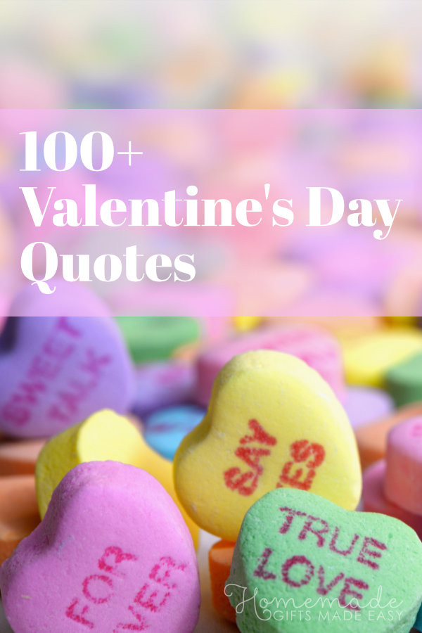 Candy Sayings For Valentines Day
 112 Best Valentine s Day Quotes for Messages & Cards