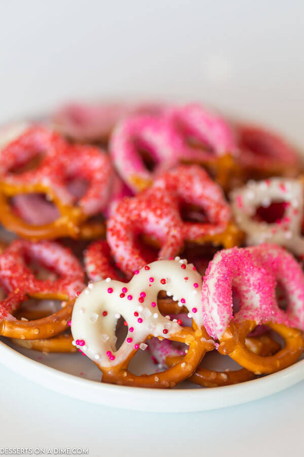 Chocolate Covered Pretzels For Valentines Day
 Valentines day chocolate covered pretzels valentines day