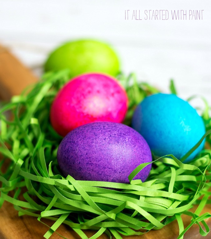 Coloring Easter Eggs With Food Coloring
 Dye Easter Eggs With Rice & Food Coloring It All Started