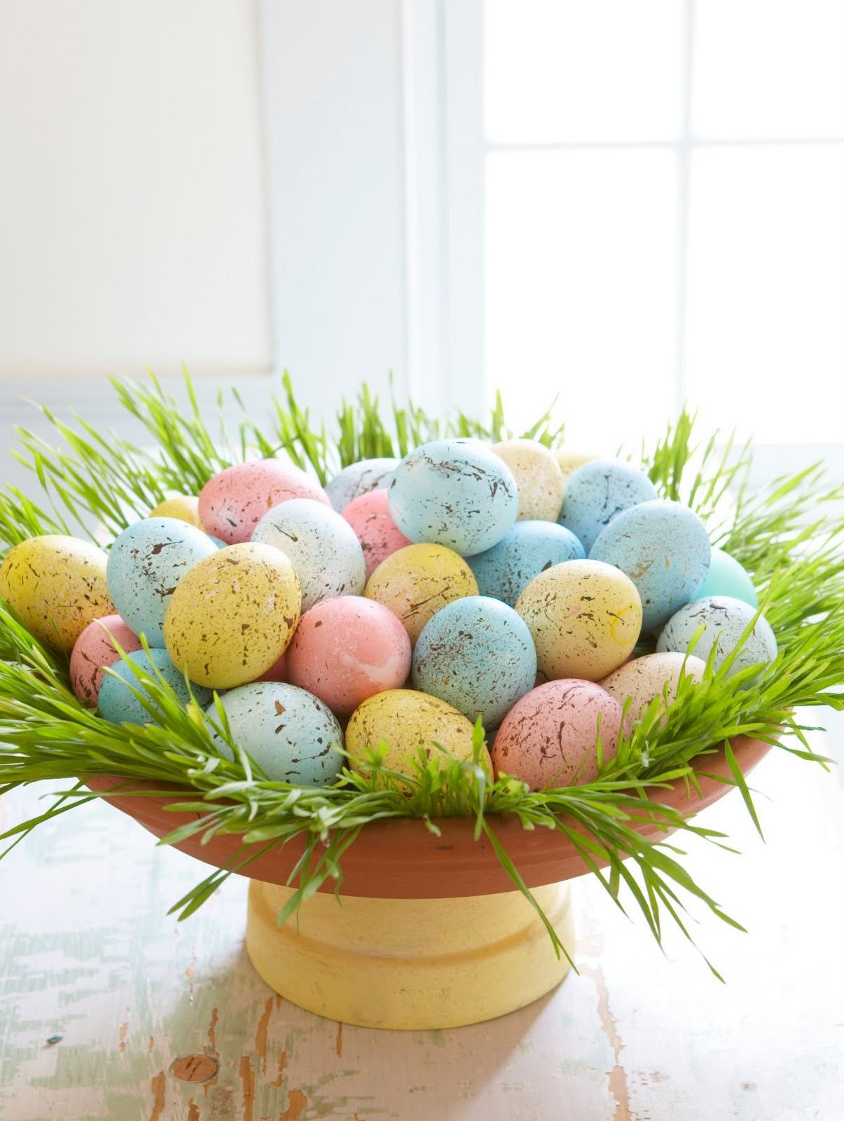 Coloring Easter Eggs With Food Coloring
 Karin Lidbeck Speckled Easter Eggs with Food Coloring