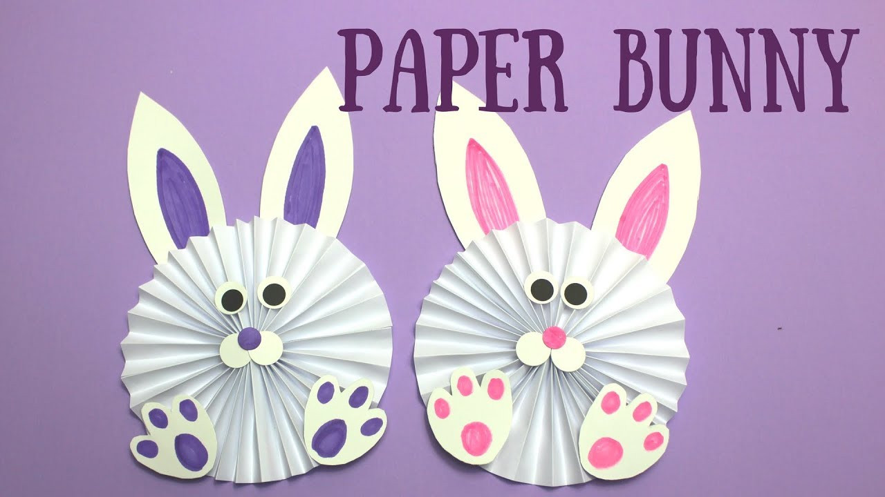 Construction Paper Easter Crafts
 How to Make a Paper Bunny