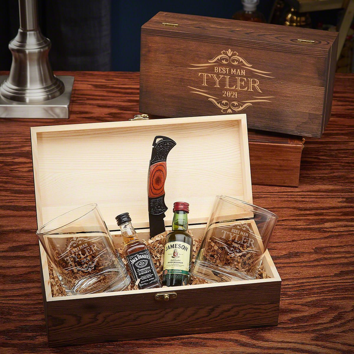 Cool Valentines Gift Ideas For Men
 Wilshire Whiskey Custom Gift Box for Men