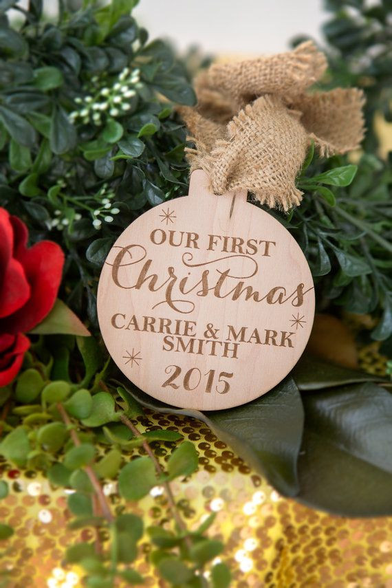 Couple'S First Christmas Gift Ideas
 Ornament for Couples First Christmas Newlywed Wedding Gift