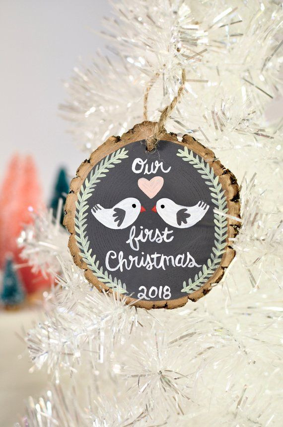 Couple'S First Christmas Gift Ideas
 Our First Christmas Ornament Personalized Gift for Couple
