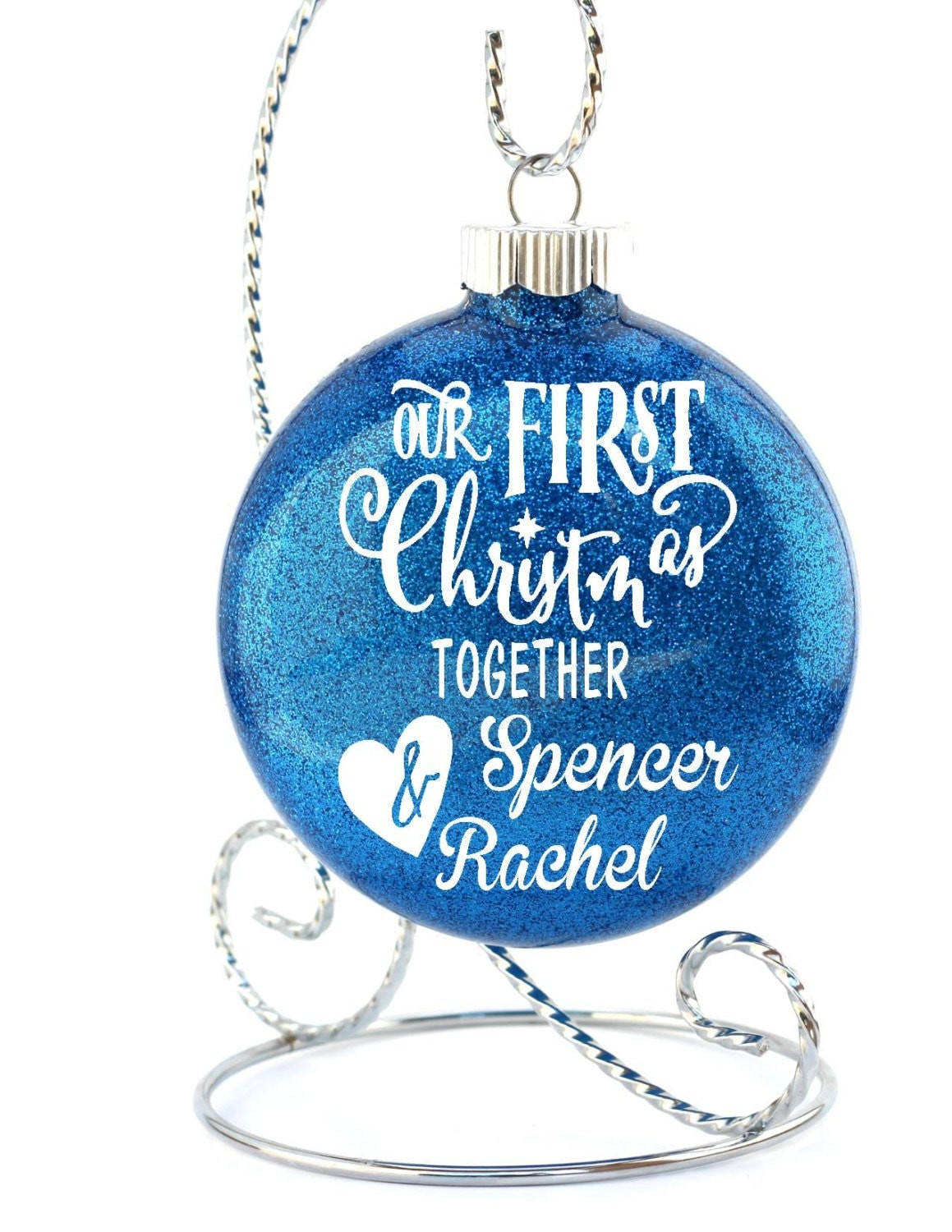 Couple'S First Christmas Gift Ideas
 Our First Christmas To her Couples Ornament Ornament