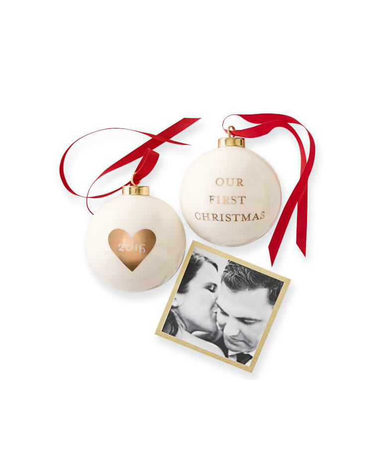 Couple'S First Christmas Gift Ideas
 2016 Ceramic Ornament Our First Christmas