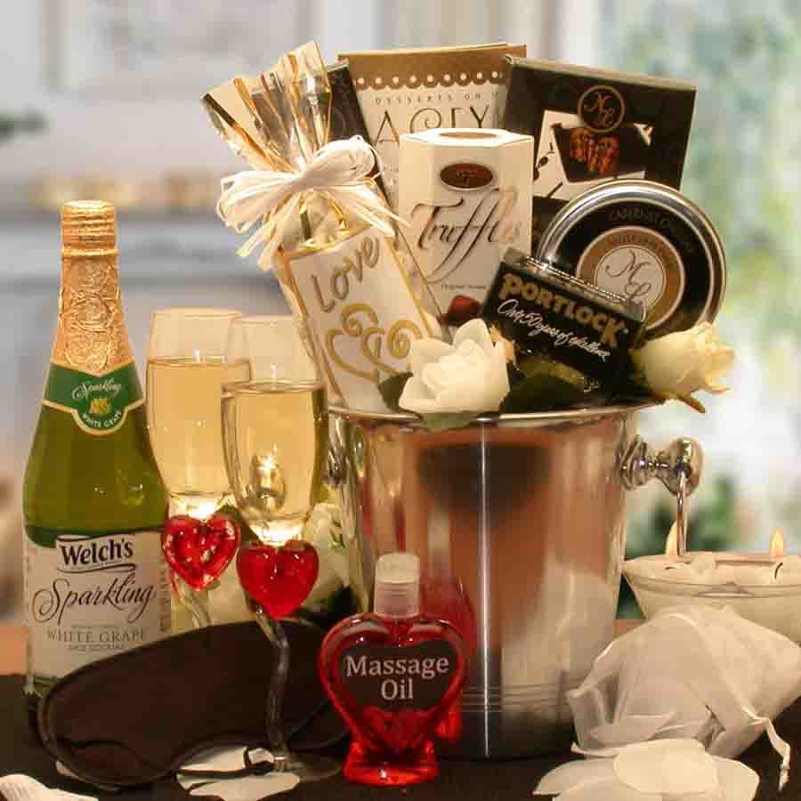 Couples Gift Ideas
 Deluxe Romantic Evening For Two Gift Basket